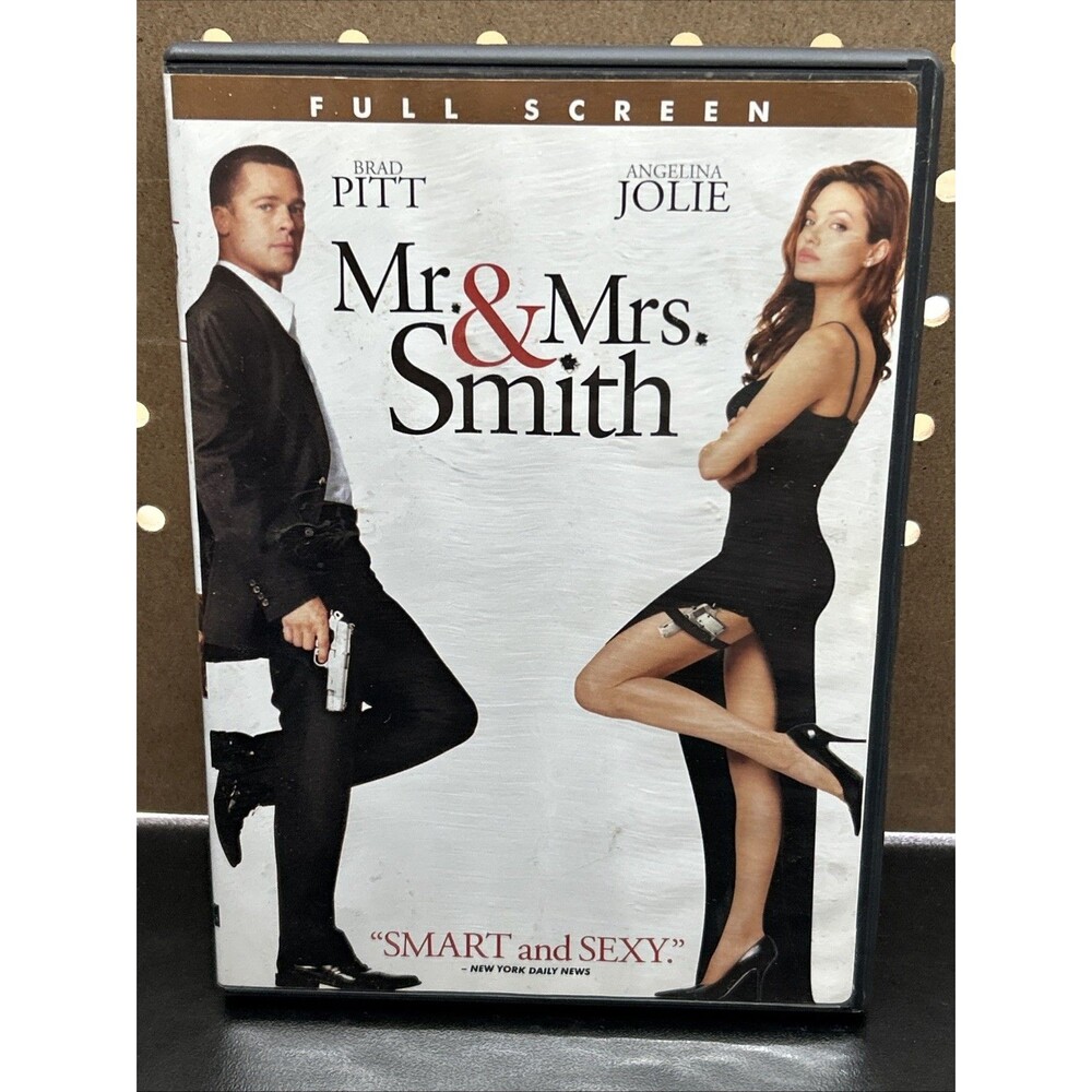 Mr. and Mrs. Smith - DVD, 2005, Region 1, FS